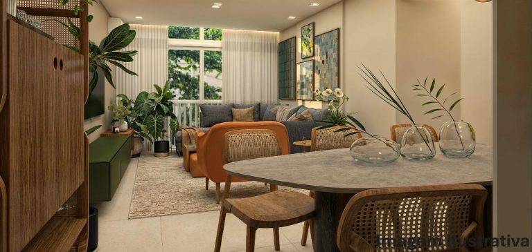 Apartamento de 112m²exclusivo em Ipanema – 3 quartos