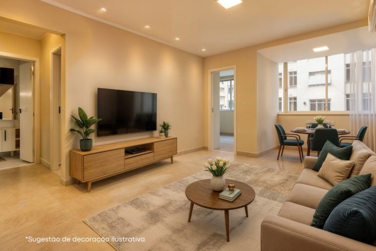 Copacabana – Fundos – 2 Quartos – 75M²